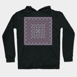 Arabic ornate square pattern Hoodie